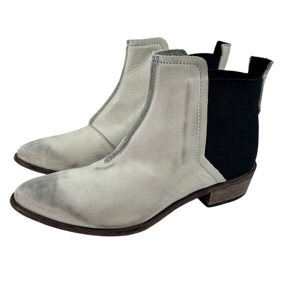 Free People Boho Distressed Dark Horse Ankle Chelsea Boot Size Women’s US 8.5 - Picture 1 of 10